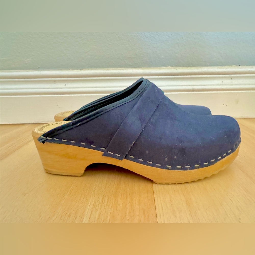 Lilla Torg Swedish Women's Blue Clogs
